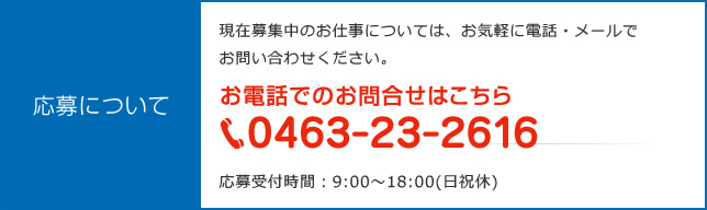 応募について